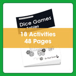 Edx Education – Downloadable Maths Handbook Dice Games for Tables 48 Pages – Product Lifestyle Image