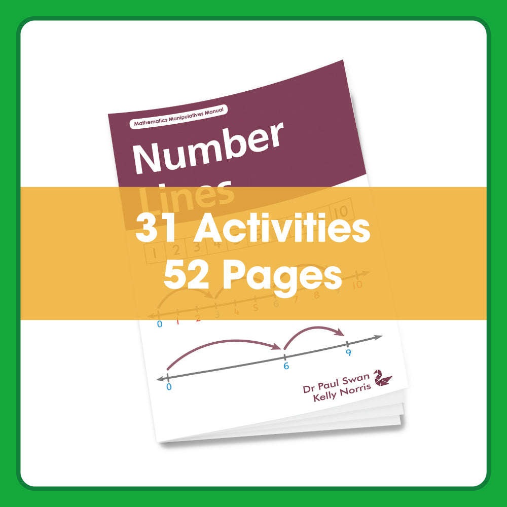 Edx Education – Downloadable Maths Handbook Number Lines 52 Pages – Product Lifestyle Image
