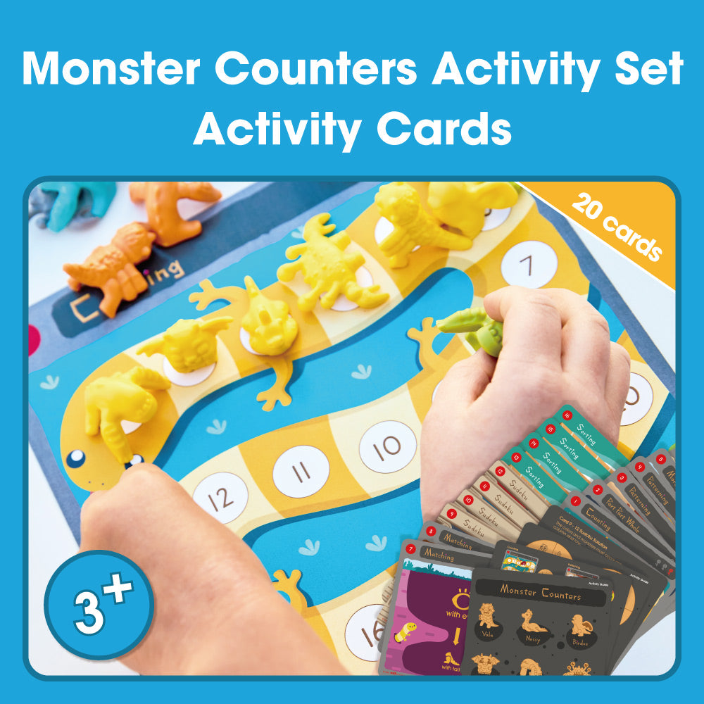 Edx Education – Downloadable Monster Counters Activity Set Activity Cards – Product Main Image