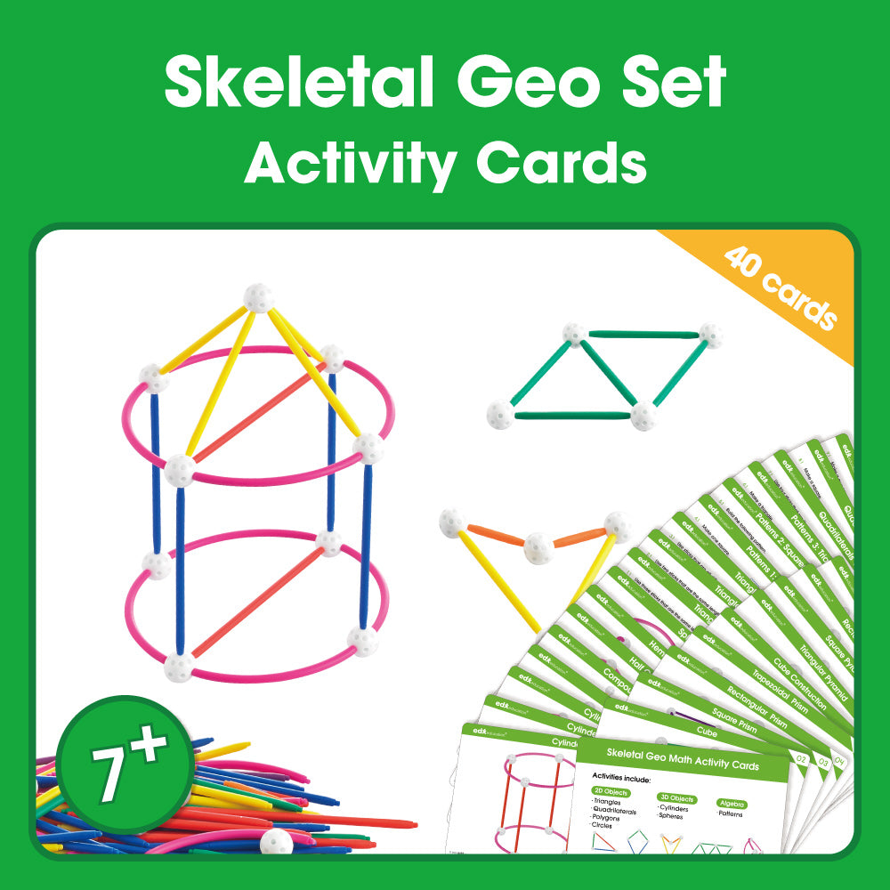 Edx Education – Downloadable Skeletal Geo Set Activity Cards 40 Cards – Product Main Image