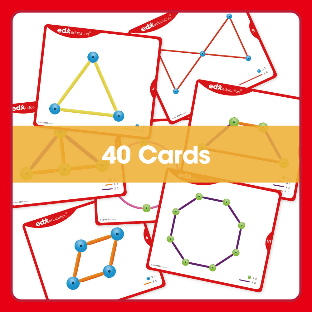 Edx Education – Downloadable Skeletal Starter Geo Set Activity Cards 40 Cards – Product Lifestyle Image