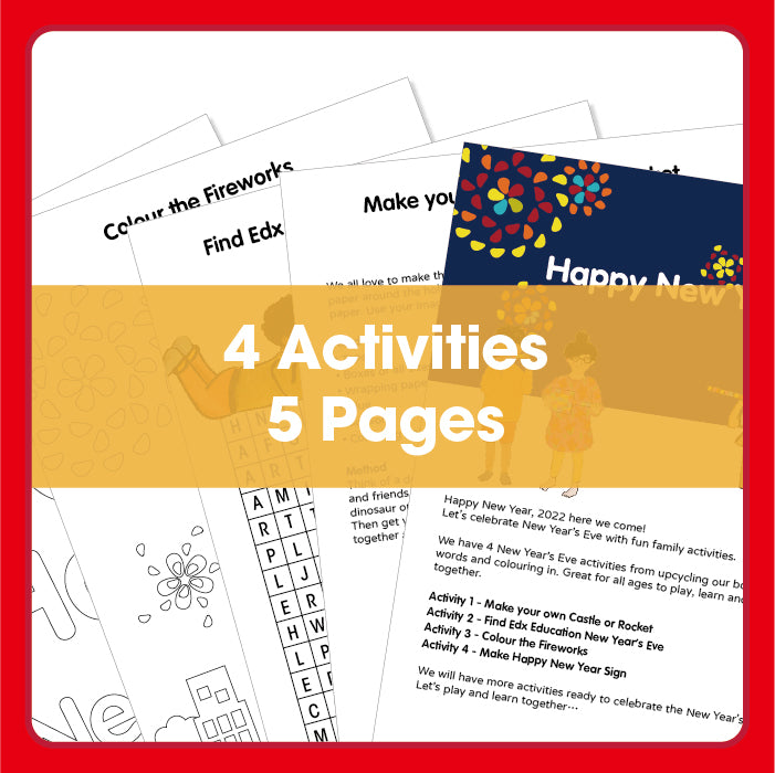Edx Education – Fun Family New Year Activities 2022 Week 2 – Product Lifestyle Image