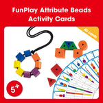 Edx Education – Downloadable FunPlay Attribute Beads Set Activity Cards 40 Cards – Product Main Image