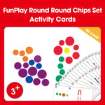 Edx Education – Downloadable FunPlay Round Round Chips Set Activity Cards 50 Cards – Product Main Image