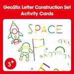 Edx Education – Downloadable GeoStix Letter Construction Set Activity Cards 50 Cards – Product Main Image