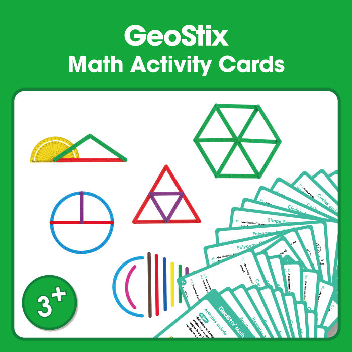 Edx Education – Downloadable GeoStix Math Activity Cards 32 Cards – Product Main Image