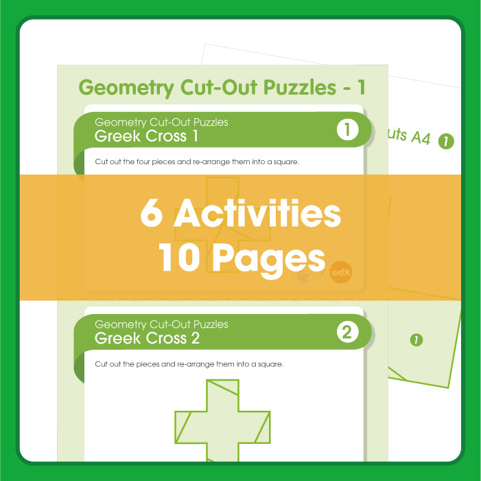 Edx Education – Geometry Cut-Out Puzzles 1 – Product Lifestyle Image