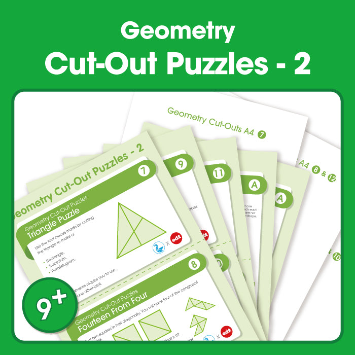 Edx Education – Geometry Cut-Out Puzzles 2 – Product Main Image