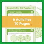 Edx Education – Geometry Cut-Out Puzzles 5 – Product Lifestyle Image