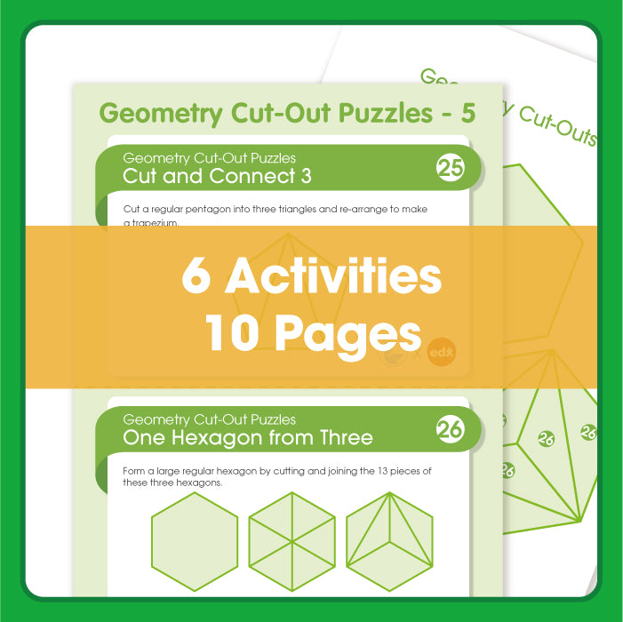 Edx Education – Geometry Cut-Out Puzzles 5 – Product Lifestyle Image