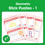Edx Education – Geometry Stick Puzzles 1 Grade 4 and 5 – Product Main Image