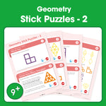 Edx Education – Geometry Stick Puzzles 2 Grade 4 and 5 – Product Main Image