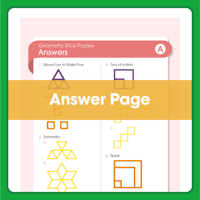 Edx Education – Geometry Stick Puzzles 3 Grade 4 and 5 – Product Lifestyle Image