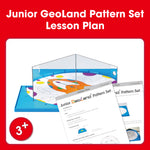 Edx Education – Junior GeoLand Pattern Set Lesson Plan 3-4 Year Olds – Product Main Image