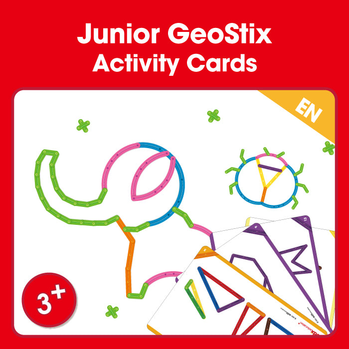 Edx Education – Downloadable Junior GeoStix Activity Cards English 60 Cards – Product Main Image