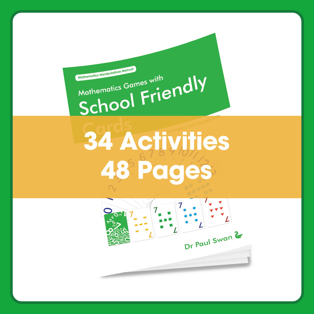 Edx Education – Downloadable Mathematics Games with School Friendly Cards 48 Pages – Product Lifestyle Image