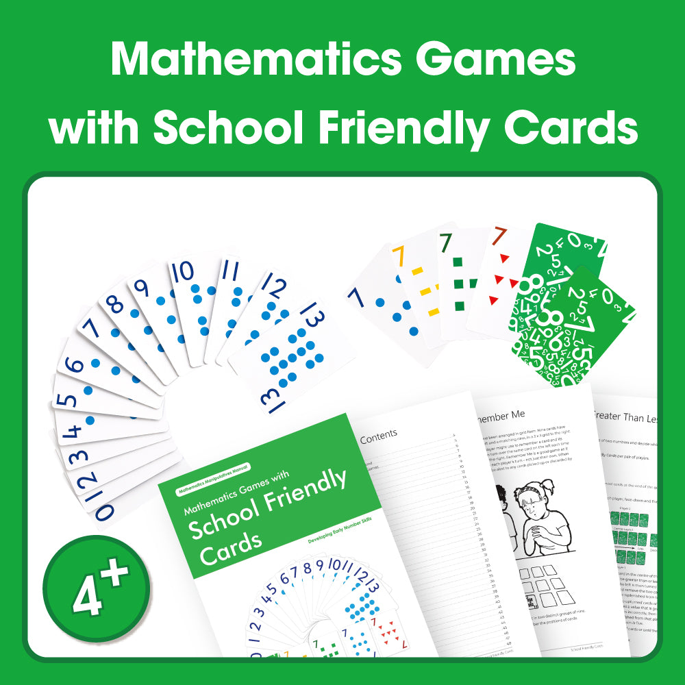 Edx Education – Downloadable Mathematics Games with School Friendly Cards 48 Pages – Product Main Image