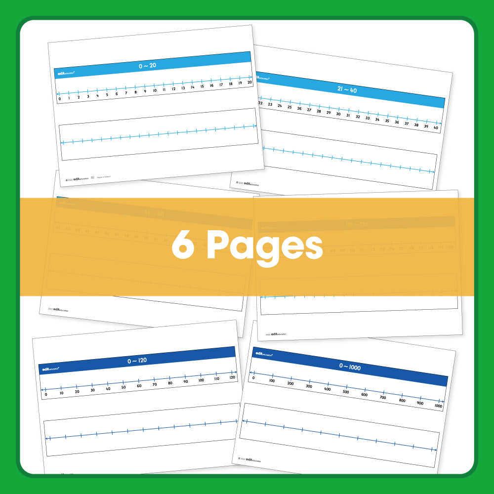 Edx Education – Downloadable Number Lines 0-1000 – Product Lifestyle Image