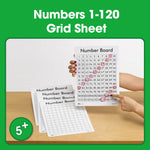 Edx Education – Downloadable Numbers 1-120 Grid Sheet – Product Main Image