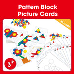 Edx Education – Downloadable Pattern Block Picture Cards 46 Cards – Product Main Image