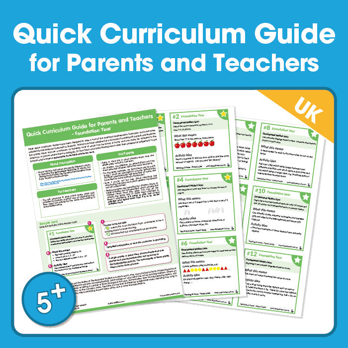 Edx Education – Home Learning Quick Curriculum Guide Foundation Year UK – Product Main Image