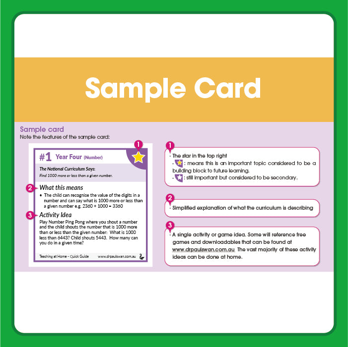 Edx Education – Home Learning Quick Curriculum Guide Grade 4 UK – Product Lifestyle Image