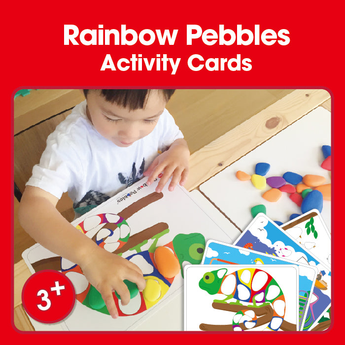 Edx Education – Downloadable Rainbow Pebbles® Activity Set Activity Cards English – Product Main Image