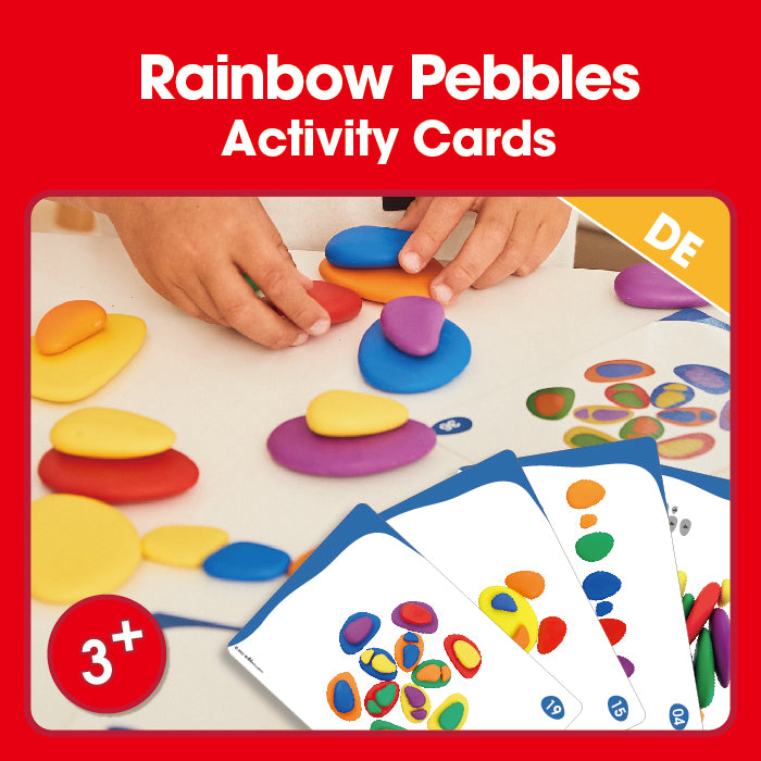Edx Education – Downloadable Rainbow Pebbles Activity Cards Deutsch – Product Main Image