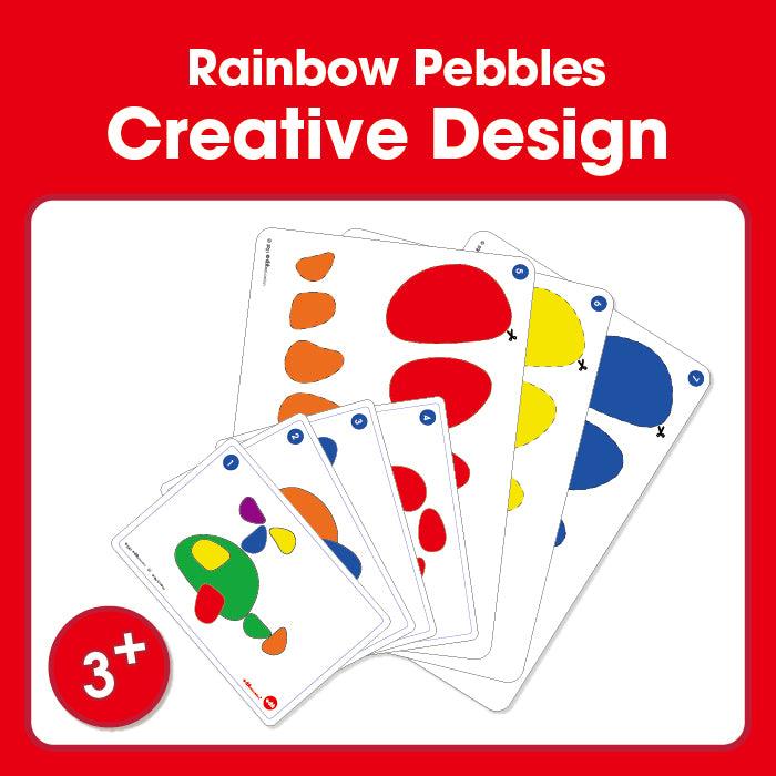 Edx Education – Rainbow Pebbles Creative Design Activity Cards – Product Main Image