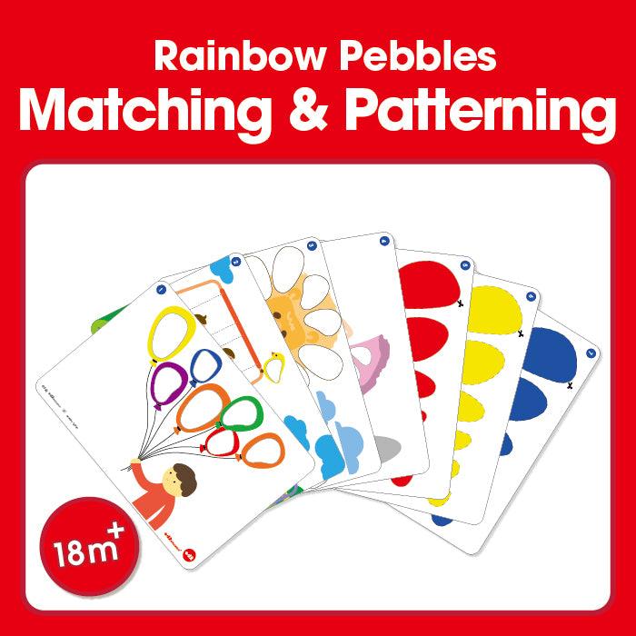 Edx Education – Rainbow Pebbles Matching and Patterning Activity Cards – Product Main Image
