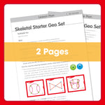 Edx Education – Skeletal Starter Geo Set Lesson Plan 5-6 Year Olds – Product Lifestyle Image