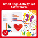 Edx Education – Downloadable Small Pegs Activity Set Activity Cards 30 Cards – Product Main Image