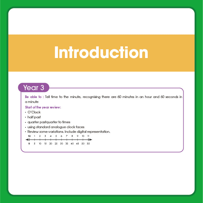 Edx Education – Telling The Time Milestones Grade 3 – Product Lifestyle Image