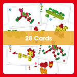 Edx Education – Downloadable Animal Construction Set Activity Cards 28 Cards – Product Lifestyle Image