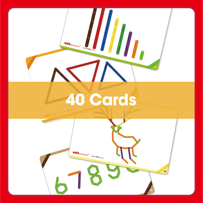 Edx Education – Downloadable Junior GeoStix Activity Cards Français Classroom – Product Lifestyle Image