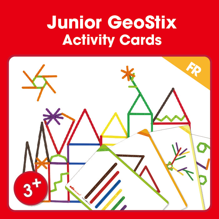 Edx Education – Downloadable Junior GeoStix Activity Cards Français Classroom – Product Main Image
