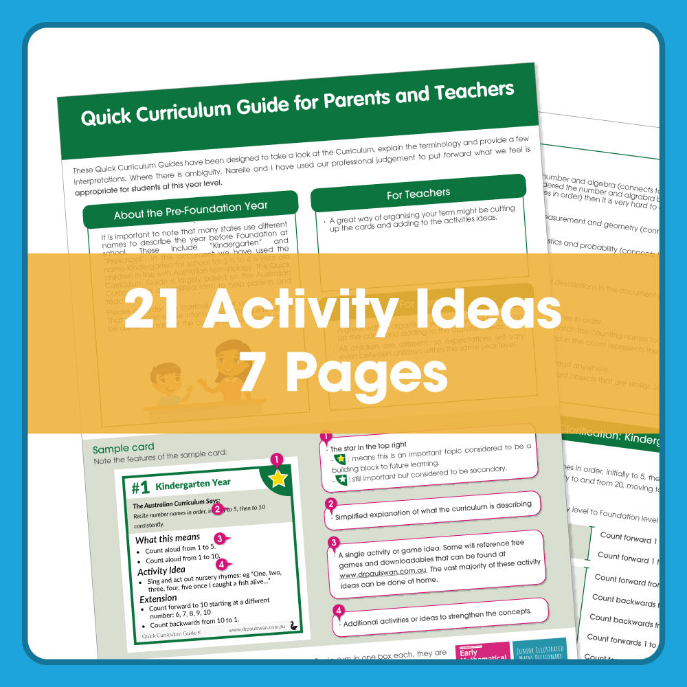 Edx Education – Home Learning Quick Curriculum Guide Kindergarten – 6012 – Product Lifestyle Image