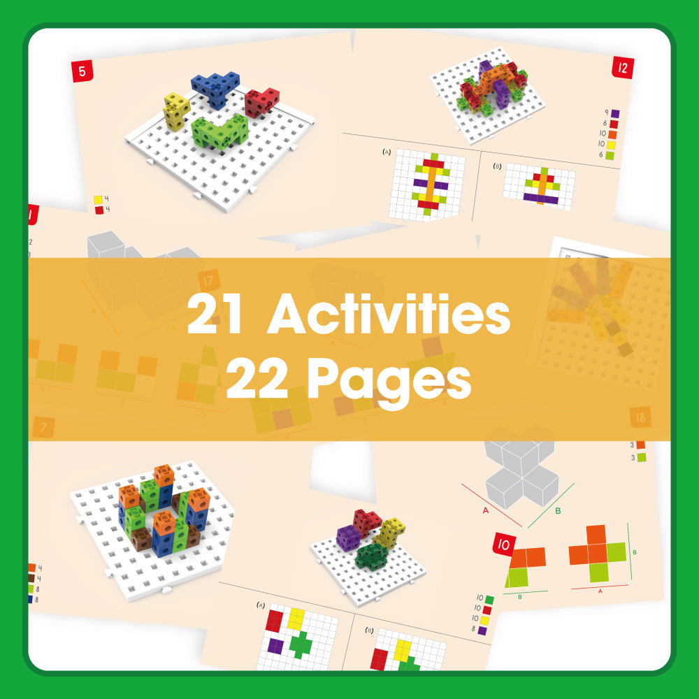 Edx Downloadable Linking Cubes Reflection Set - 21 activities