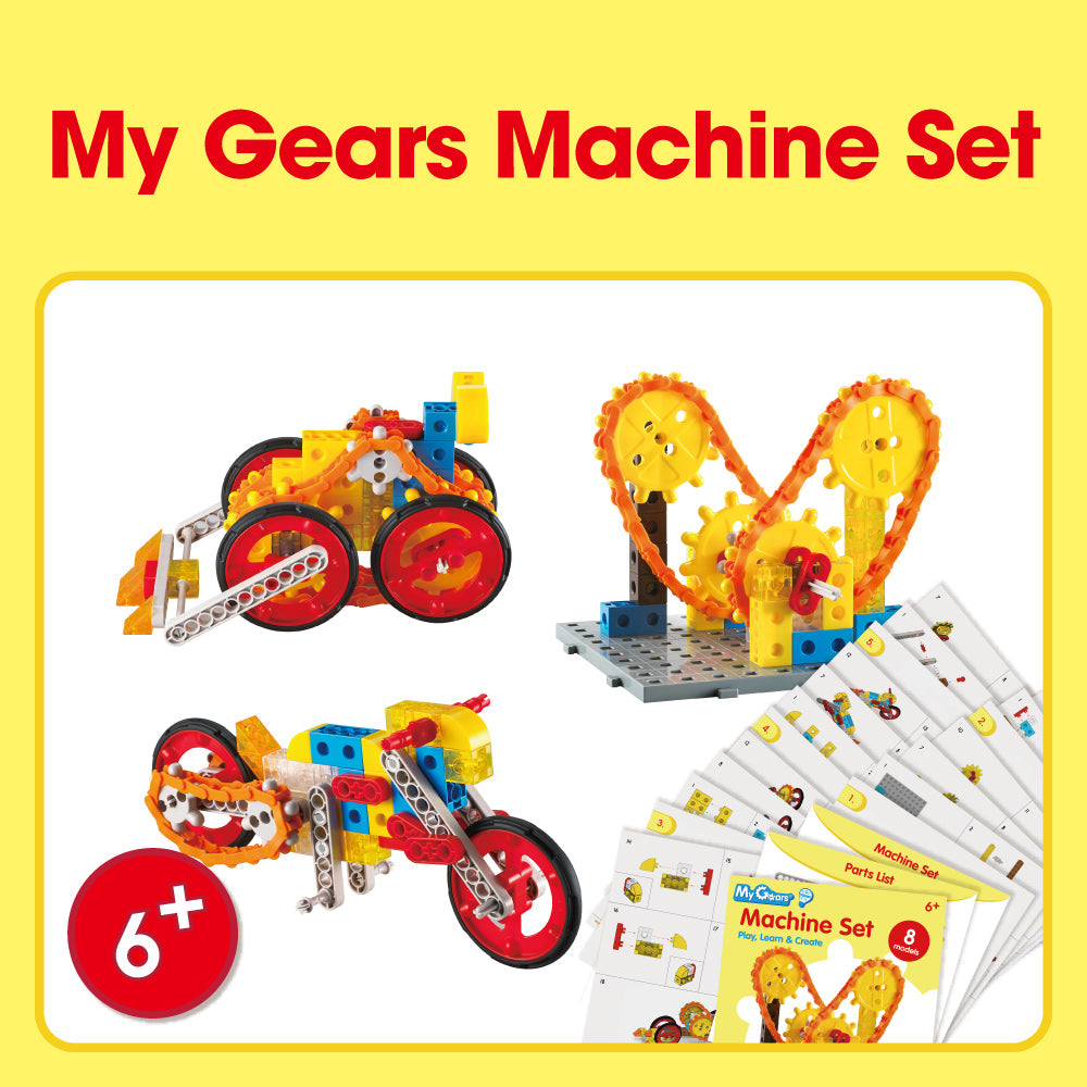 Edx Education Downloadable My Gears Machine Set Activity Booklet - 8 activities