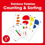 Edx Education – Rainbow Pebbles Counting and Sorting Activity Cards – Product Main Image