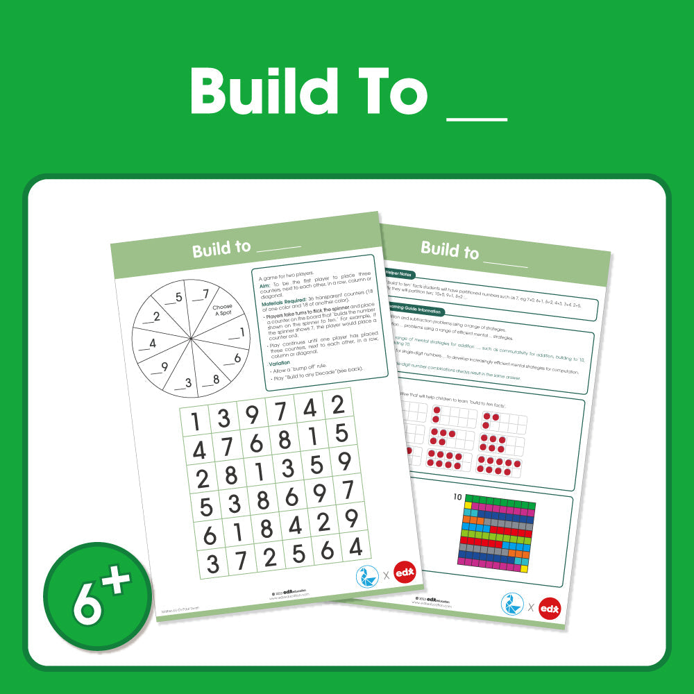 Edx Education – Board Games Build To Grade 1 to 3 – Product Main Image