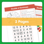 Edx Education – Board Games Double Dominoes 6 Grade 1 to 3 – Product Lifestyle Image