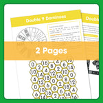 Edx Education – Board Games Double Dominoes 9 Grade 1 to 3 – Product Lifestyle Image