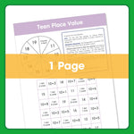 Edx Education – Board Games Teen Place Value Grade 1 – Product Lifestyle Image