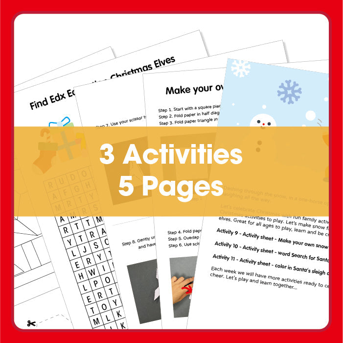 Edx Education – Fun Family Christmas Activities Week 3 – Product Lifestyle Image