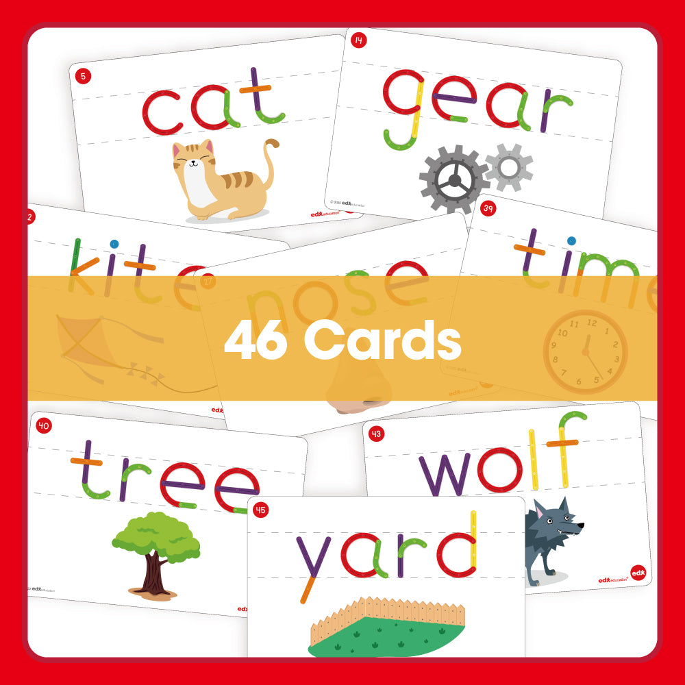 Edx Education Downloadable GeoStix Learning Words - 46 cards