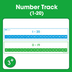 Edx Education – Downloadable Number Track 1-20 – Product Main Image
