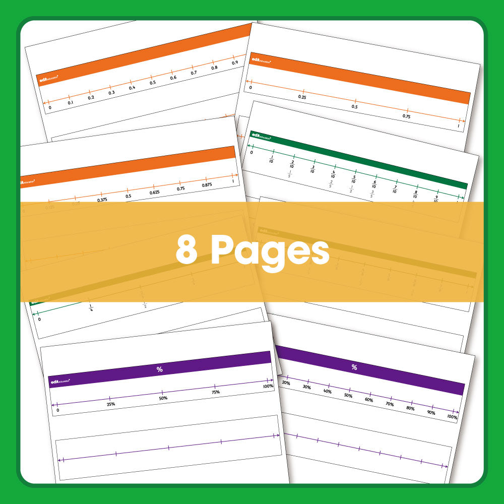 Edx Education – Downloadable Number Lines Equivalence – Product Lifestyle Image