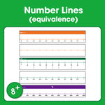 Edx Education – Downloadable Number Lines Equivalence – Product Main Image