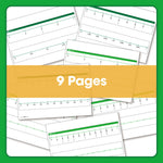 Edx Education – Downloadable Number Lines Fractions – Product Lifestyle Image